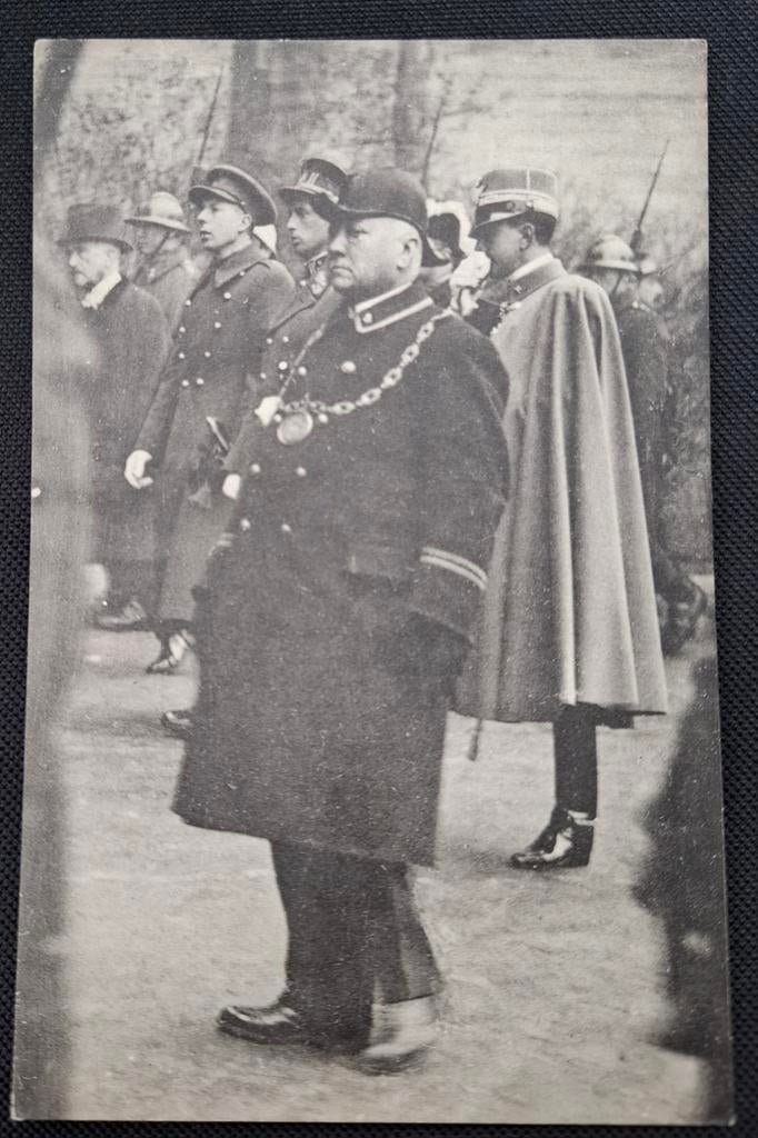 Plechtige begrafenis van koning Albert I. De set van 4 kaart, Verzamelen, Ophalen of Verzenden, 1920 tot 1940, Ongelopen