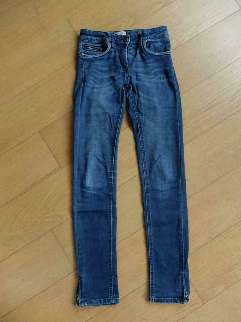 Donkerblauwe jeans Chipie XS of 152 (meisje), Pantalon, Enlèvement ou Envoi, Utilisé, Chipie