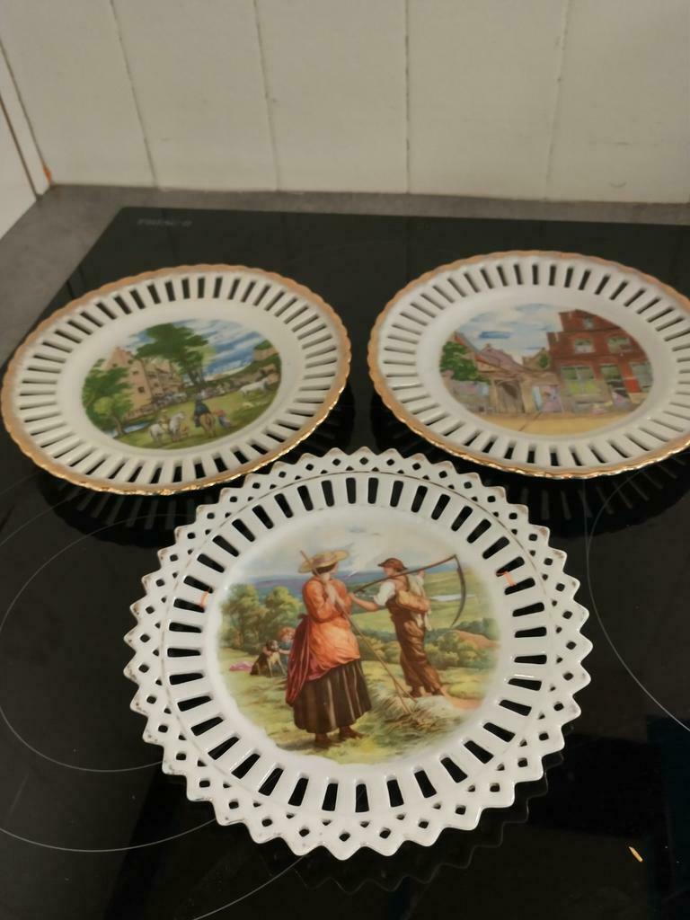 Oude bordjes, Antiek en Kunst, Ophalen of Verzenden