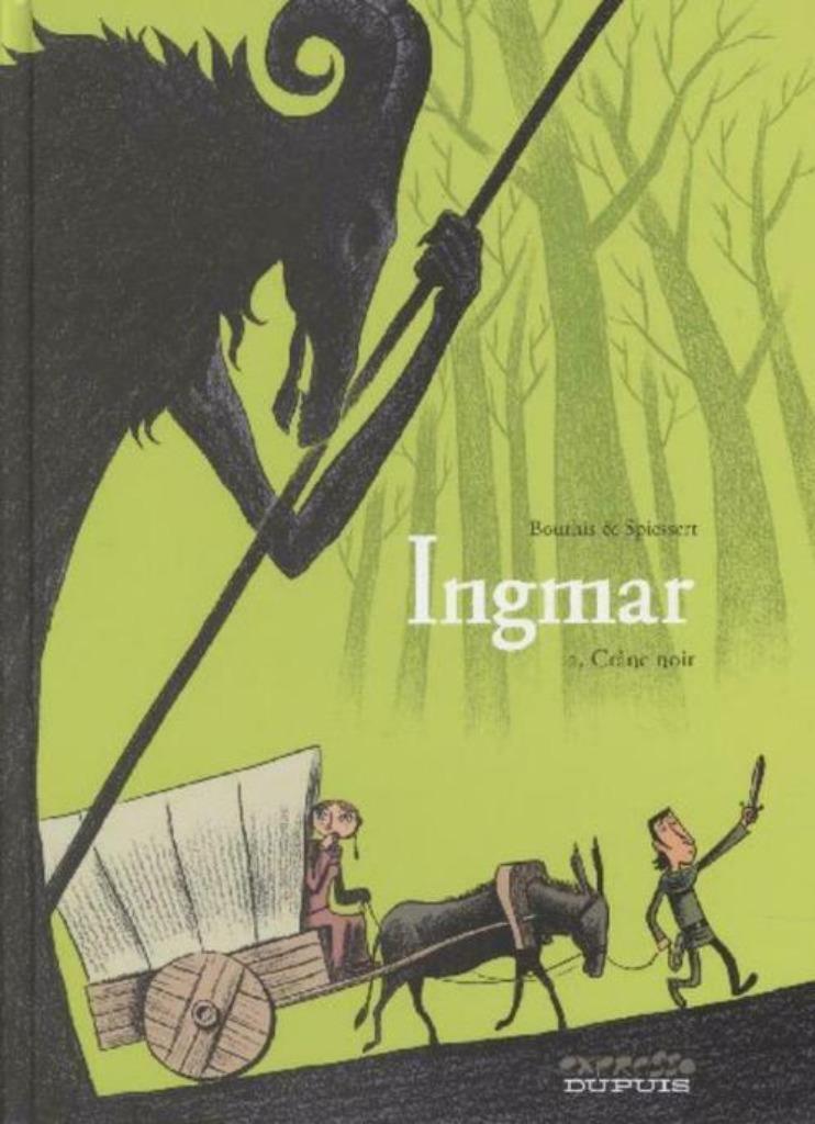 Ingmar 2 Crâne noir Bourhis Spiessert, Une BD, Enlèvement ou Envoi, Comme neuf