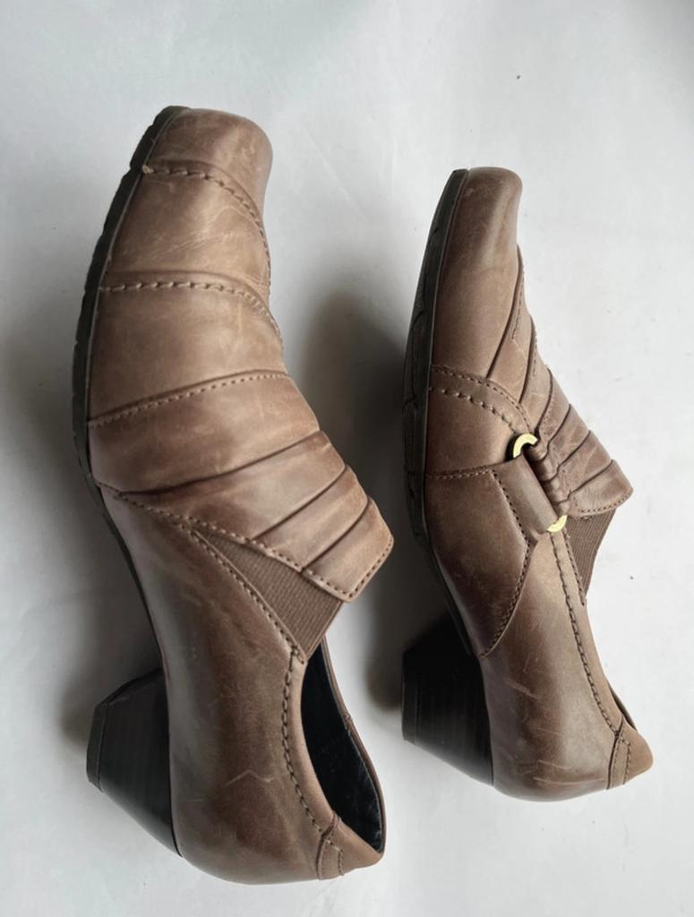 Lederen schoenen ara - maat 36,5 / 3.5, Pumps, Bruin, Ophalen of Verzenden, Ara