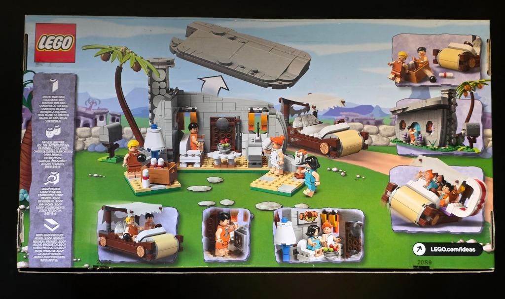 LEGO la famille Pierrafeu 21316, Ophalen, Zo goed als nieuw, Complete set, Lego