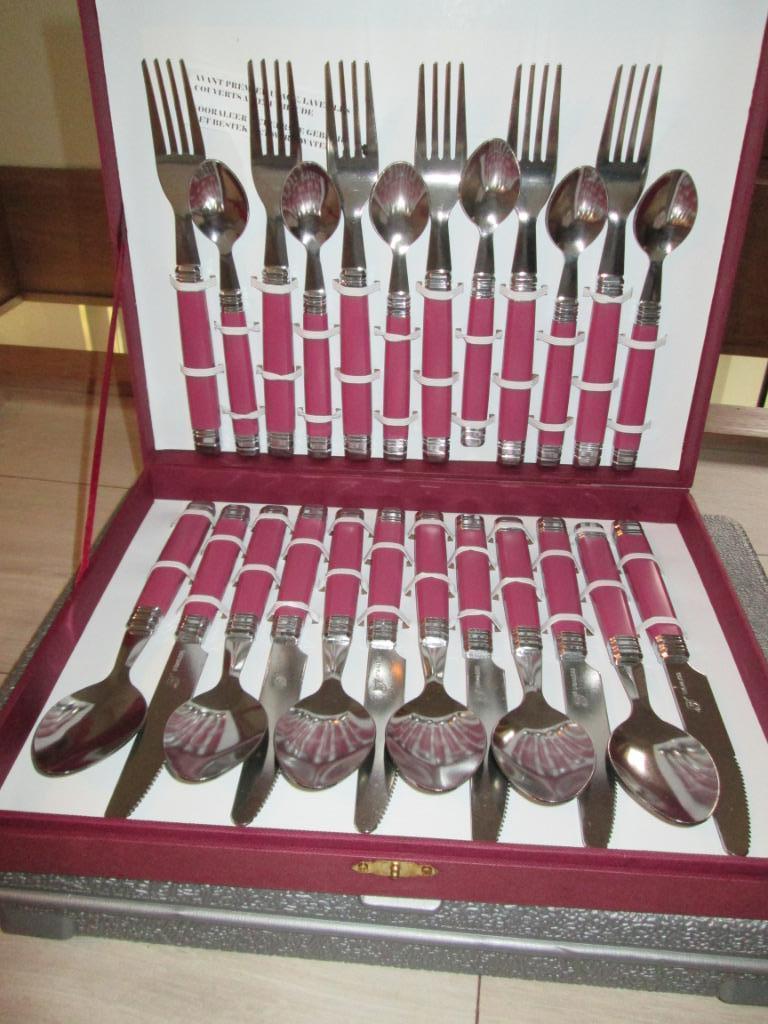 24 delig bestekset, Ophalen, Nieuw, Bestekset, Inox of Chroom