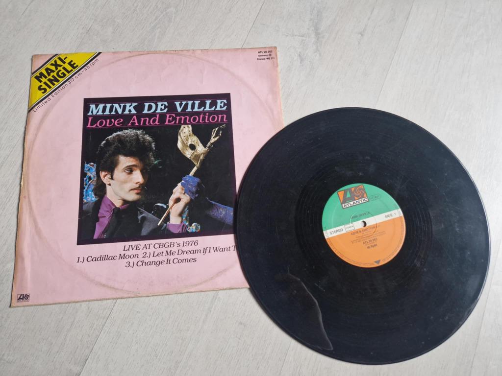 Mink De Ville - love and emotion - maxi single limited ed, Enlèvement