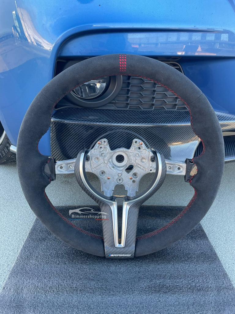 Bmw alcantara stuur, rode 12H markering. F20 F21 F30 F32 etc, Ophalen of Verzenden, Nieuw, BMW