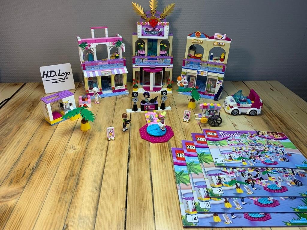 Lego 41058 Friends Heartlake Shopping Mall, Ophalen, Gebruikt, Complete set, Lego