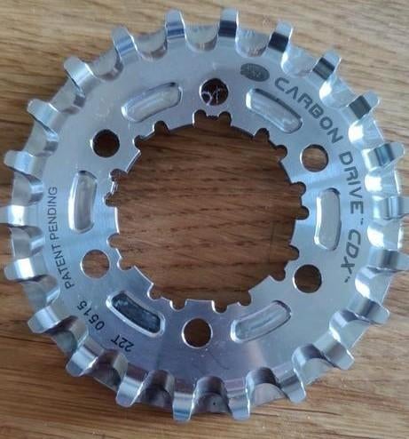 Gates CDX riemaandrijving 22t 6-bouts 9-spline NIEUW, Fietsen en Brommers, Ophalen of Verzenden, Nieuw
