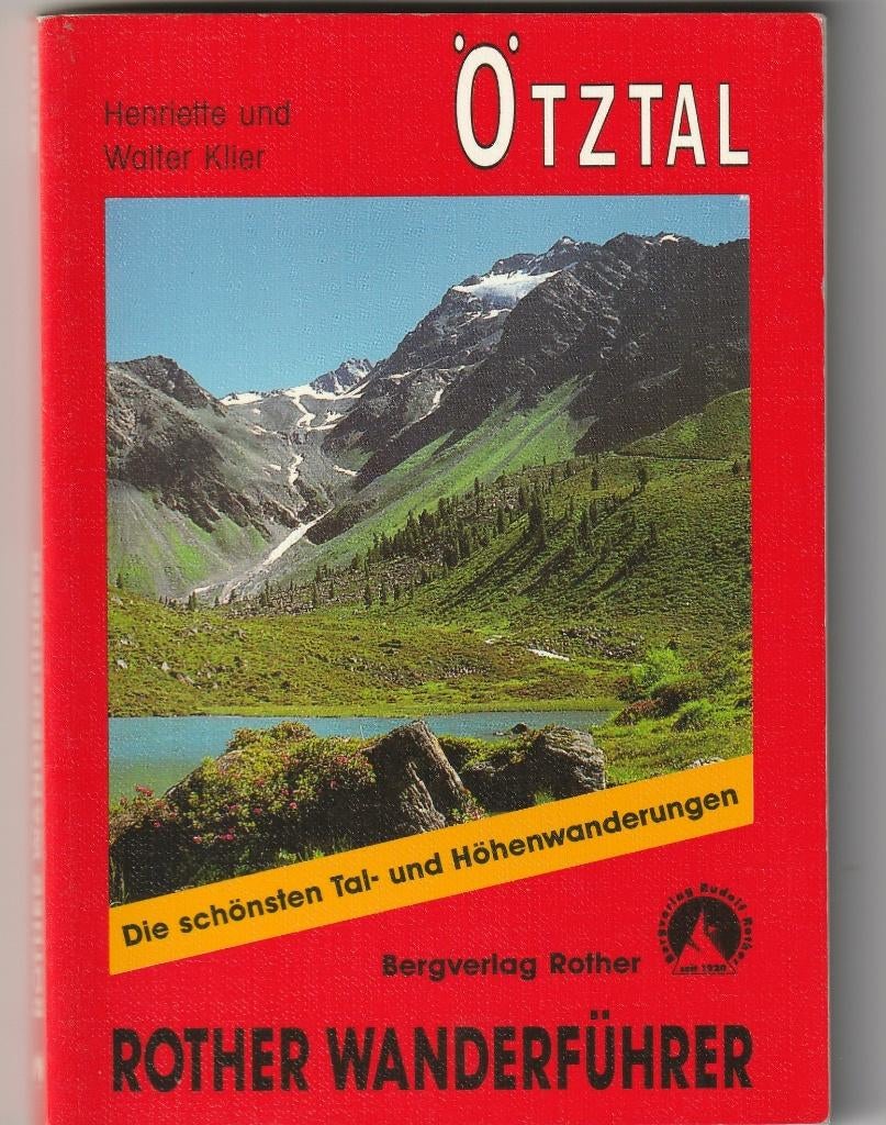Ötztal - Rother wandelgids, Ophalen of Verzenden, Gelezen