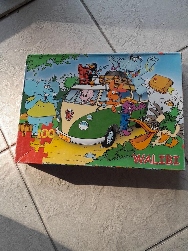 Walibi puzzel 100 stuks, Enfants & Bébés, Enlèvement, Utilisé