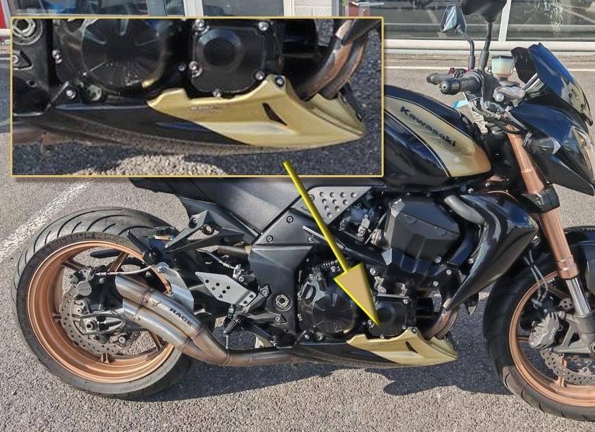 [Z750] - Recherche sabot ermax noir/or pour Kawasaki Z750R, Verzenden