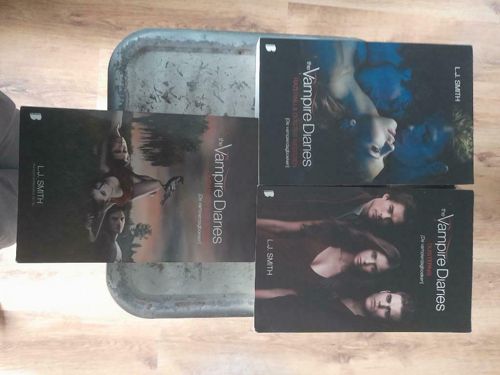 Vampire Diaries – 3 boeken, Verzenden, Zo goed als nieuw