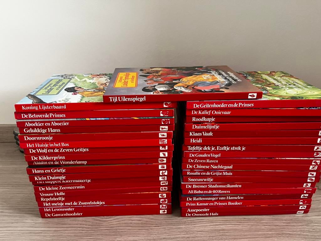 Sprookjesboeken vintage 37 stuks, Ophalen, Zo goed als nieuw