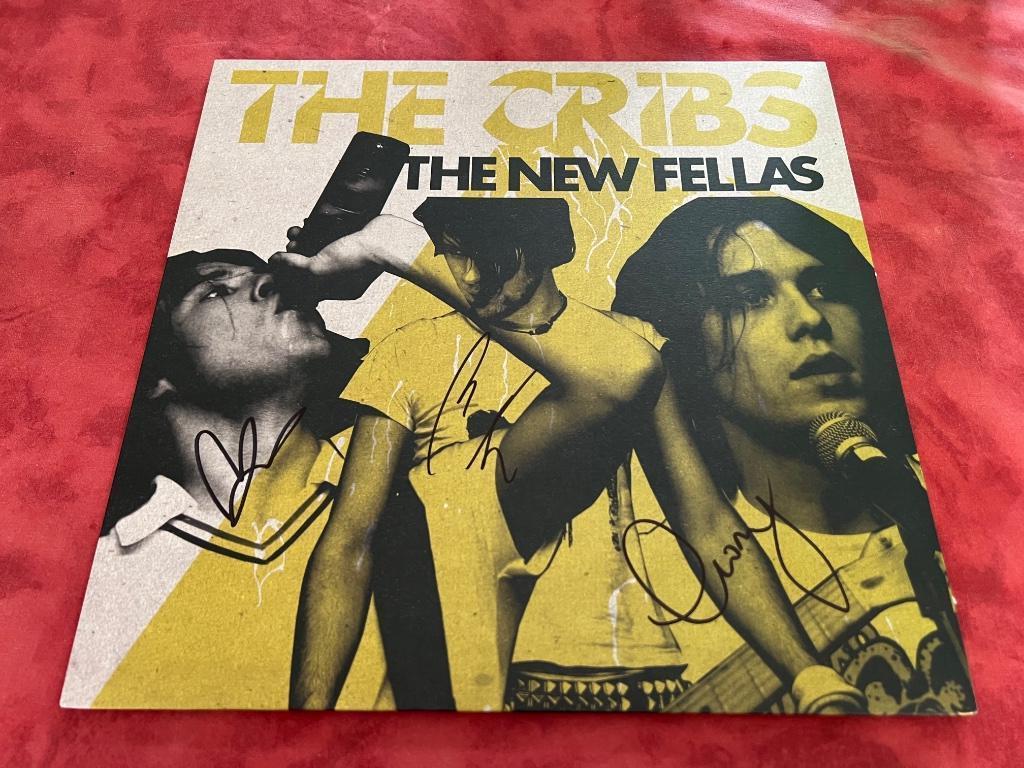 The Cribs - The New fellas SIGNED yellow vinyl, Ophalen, Nieuw in verpakking