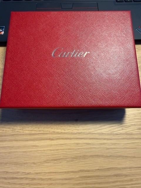 Portefeuille CARTIER, Enlèvement, Comme neuf, Autres marques, Cuir