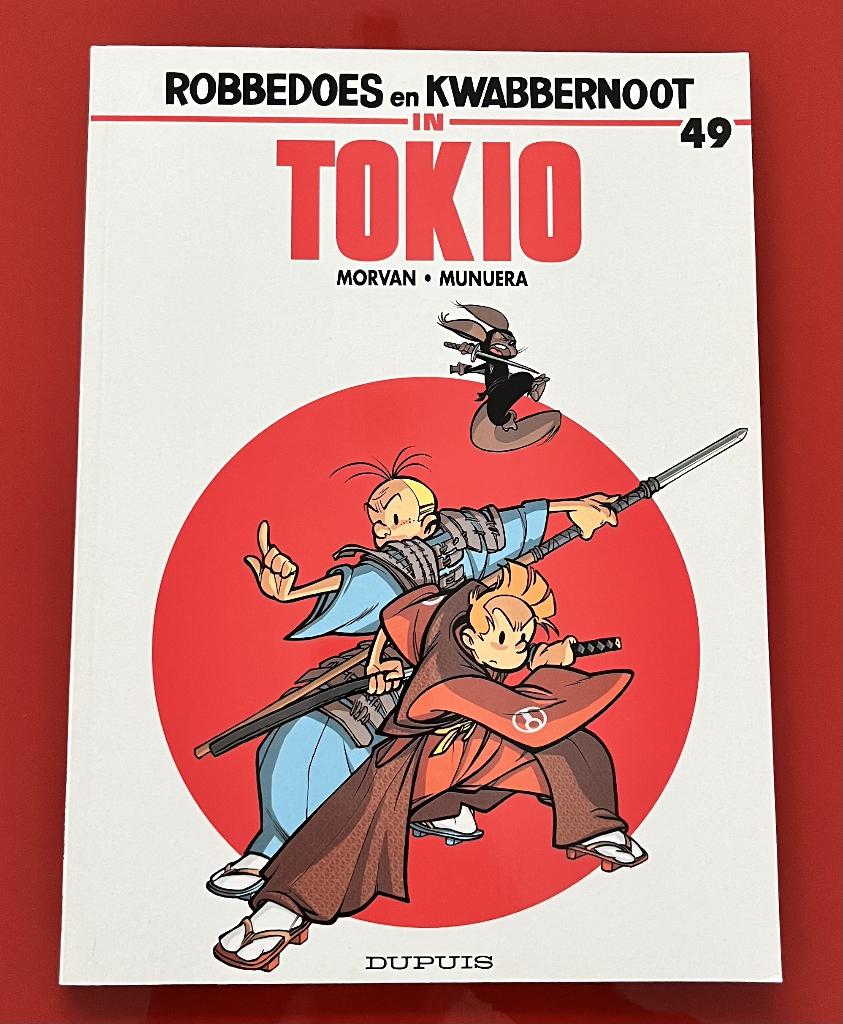 Robbedoes en Kwabbernoot in Tokio - 1e druk - Dupuis, Eén stripboek, Ophalen of Verzenden, Nieuw, Morvan
