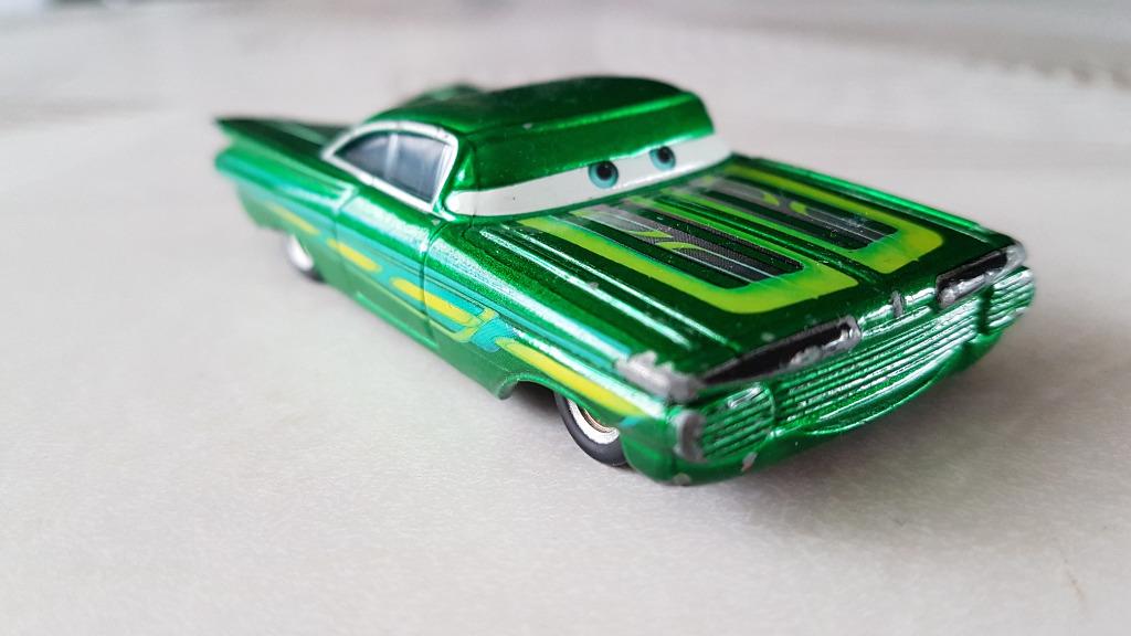 Cars "Ramone" groene auto, Kinderen en Baby's, Speelgoed |Speelgoedvoertuigen, Ophalen of Verzenden, Gebruikt
