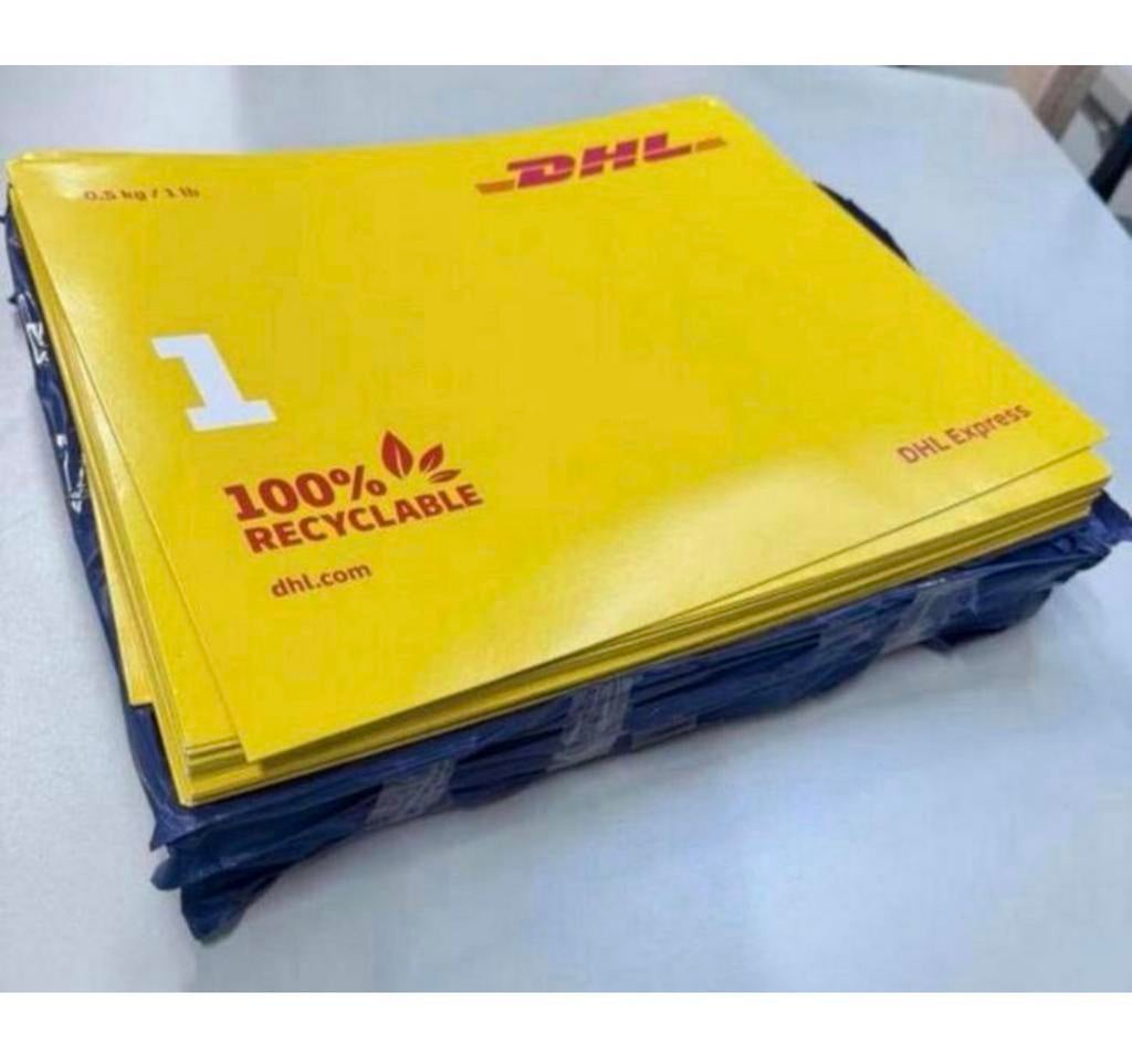 DHL 60x XL enveloppen 60 stuks envelop internationaal NIEUW, Ophalen of Verzenden, Envelop
