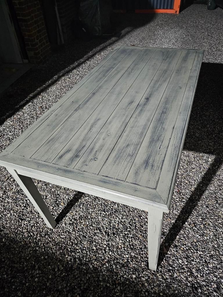 Eettafel fermete stijl en look, Enlèvement, Comme neuf