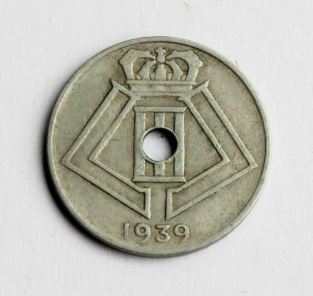 10 CENT LEOPOLD 3 BELGIE 1939 VL-FR, Ophalen of Verzenden, Overig, Losse munt