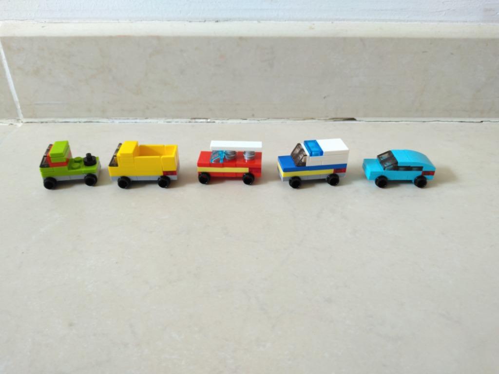 Lego lot de petites voitures du calendrier City 2020 60268, Enlèvement ou Envoi, Utilisé, Briques en vrac, Lego