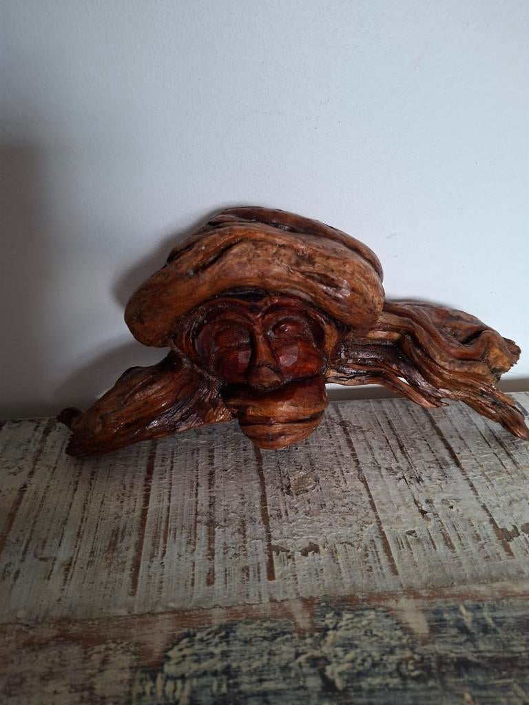 Houd beeltje  23 cm breed, Antiek en Kunst, Ophalen