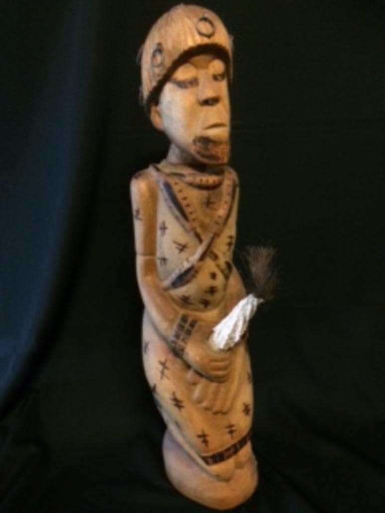 beeld uit afrika, Antiek en Kunst, Ophalen