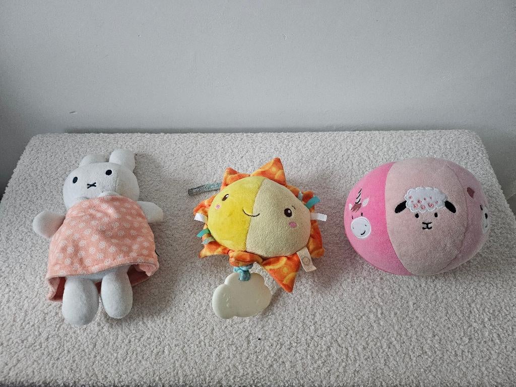 Verschillende baby knuffels nijntje, Enlèvement, Utilisé, Autres types
