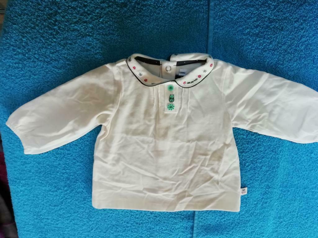 T shirt met lange mouwen en kraagje Sergent Major maat 68, Kinderen en Baby's, Gebruikt, Meisje, Ophalen of Verzenden, Sergent Major