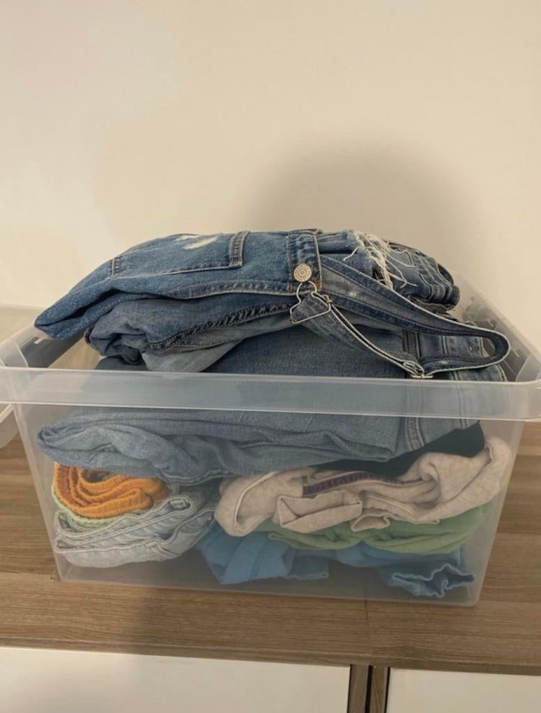 Doos kleren s/m 15 stuks, Ophalen