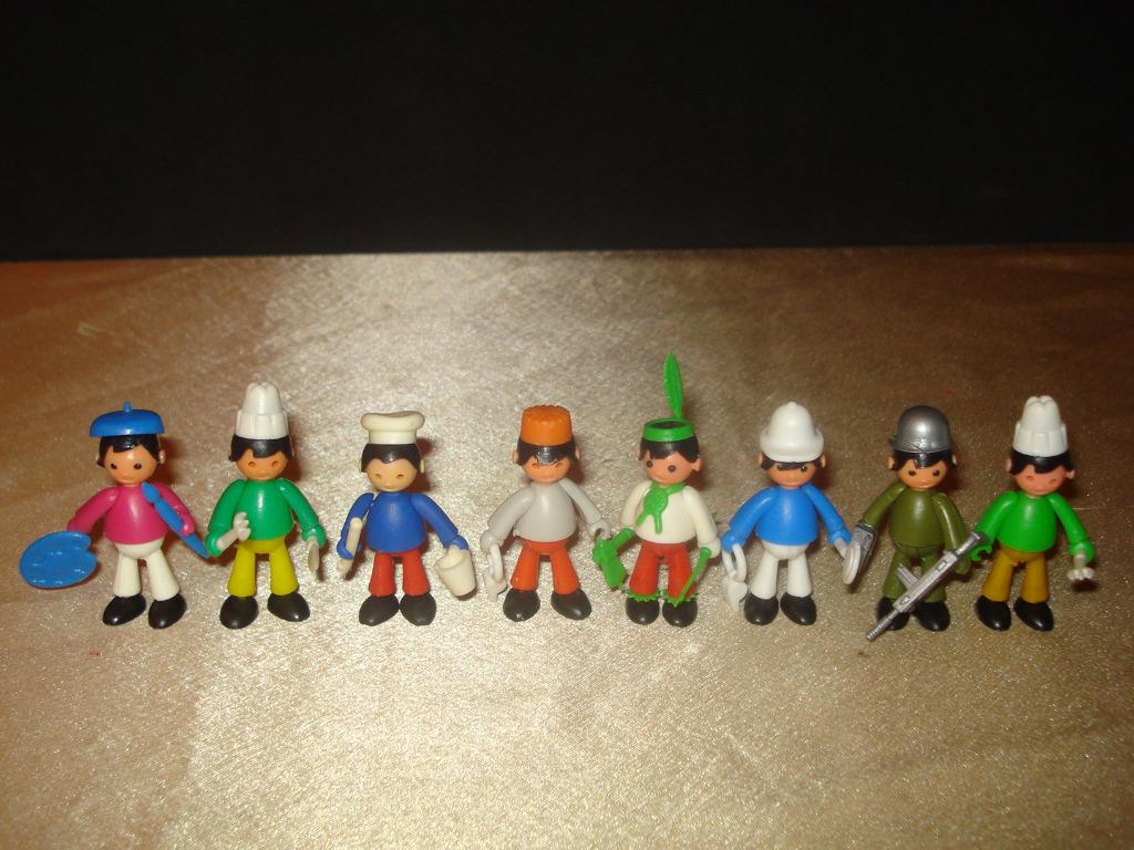 KINDER Lot d'Anciennes Figurines Diverses 1980's Ferrero, Enlèvement ou Envoi, Comme neuf, Figurines