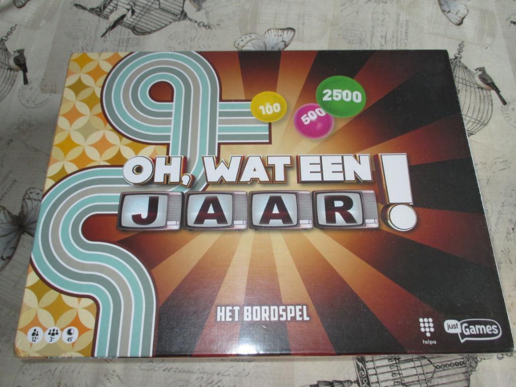 gezelschapsspel oh, wat een jaar (nieuw), Vijf spelers of meer, Ophalen of Verzenden, Nieuw, Just games