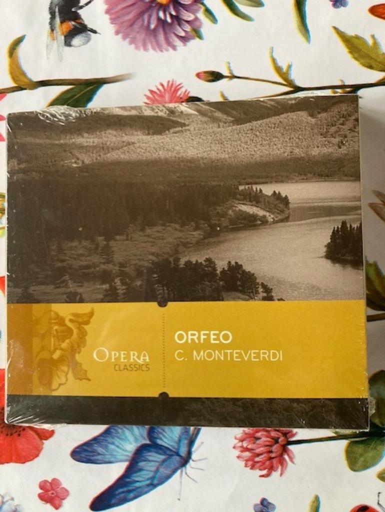 Orfeo/Monteverdi, Ophalen of Verzenden, Barok, Nieuw in verpakking, Opera of Operette
