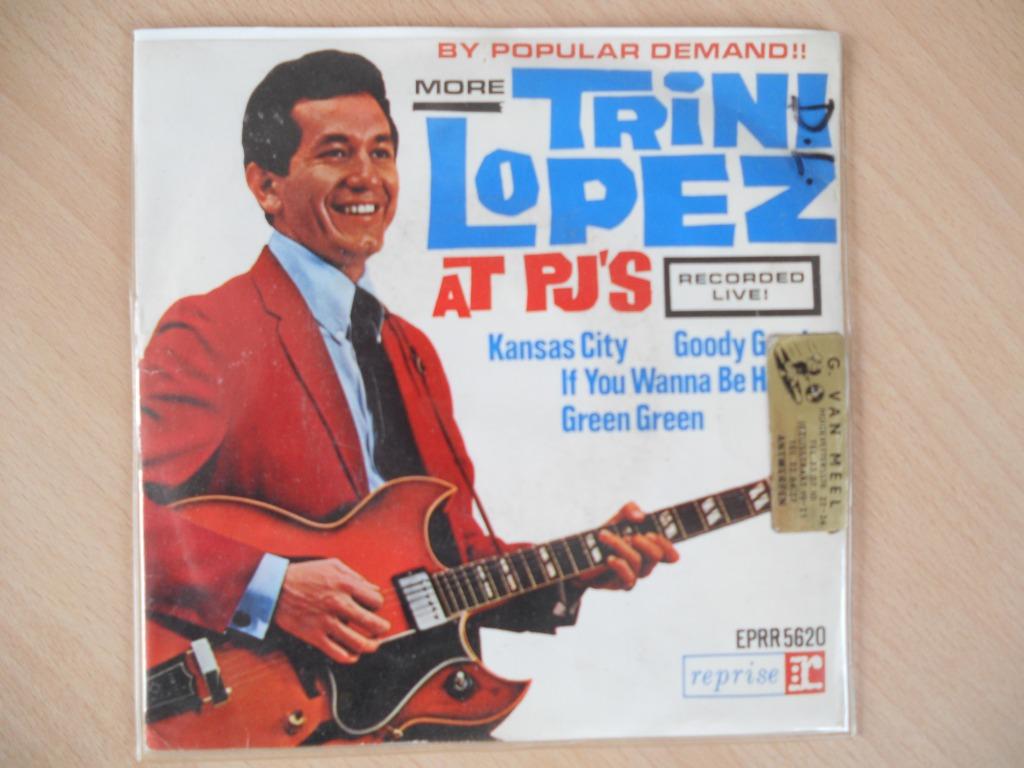 TRINI LOPEZ : KANSAS CITY/GOODY GOODY + 2  (7 " LIVE EEPEE), Verzenden, Zo goed als nieuw