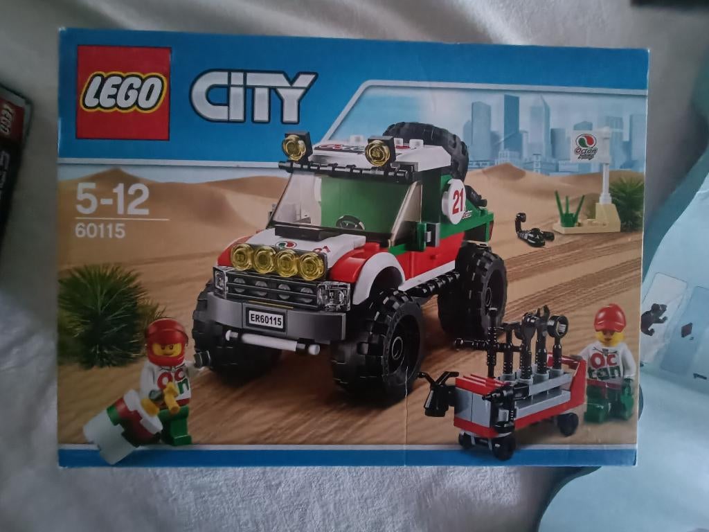 Lego 60115 4 x 4 voertuig, Enlèvement, Comme neuf, Ensemble complet, Lego