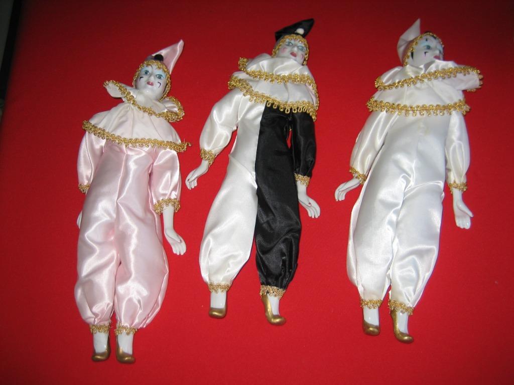 Pierrotpoppen, Ophalen, Nieuw, Pop