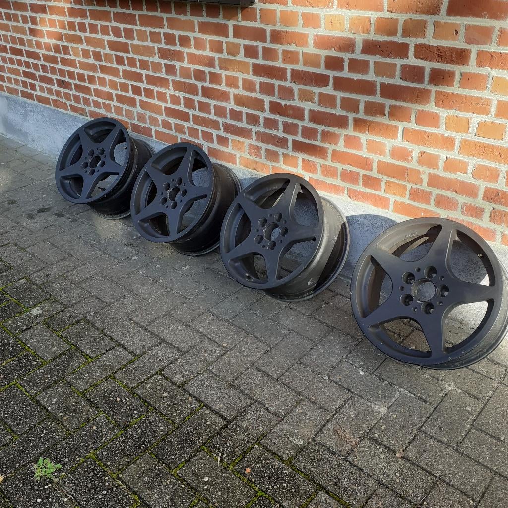 Alu velgen, 5x112, Auto-onderdelen, Banden en Velgen, Ophalen, Gebruikt, 16 inch, Velg(en)