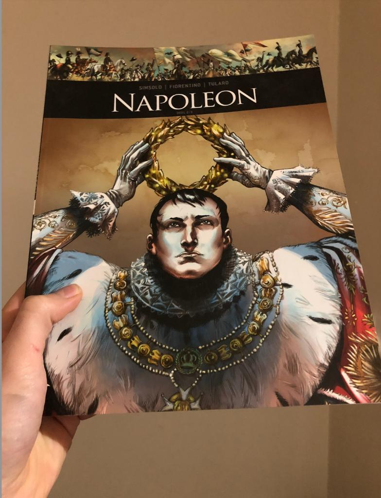 NAPOLEON Deel 2/3 Stripreeks, Boeken, Verzenden, Eén stripboek, Zo goed als nieuw, Zij schreven geschiedenis