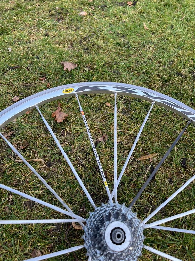Koersfiets wiel, Fietsen en Brommers, Fietsonderdelen, Ophalen, Gebruikt, Wiel