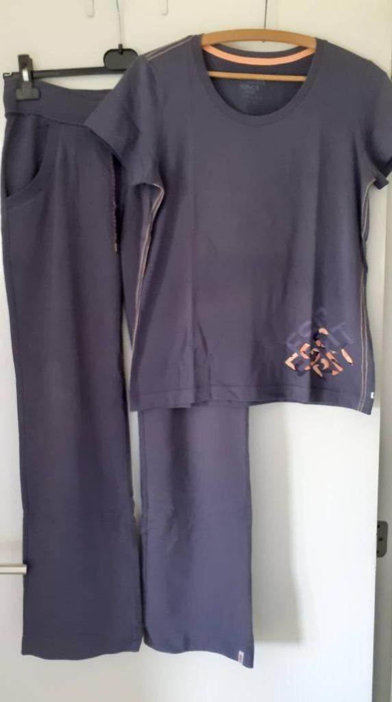 training esprit - violet - L, EU 40 + t-shirt assorti - like, Taille 38/40 (M), Comme neuf, Autres types, Violet