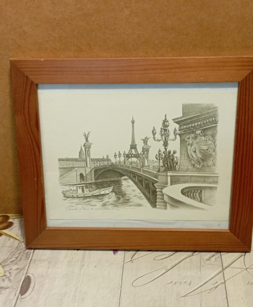 Croquis au crayon., Enlèvement ou Envoi