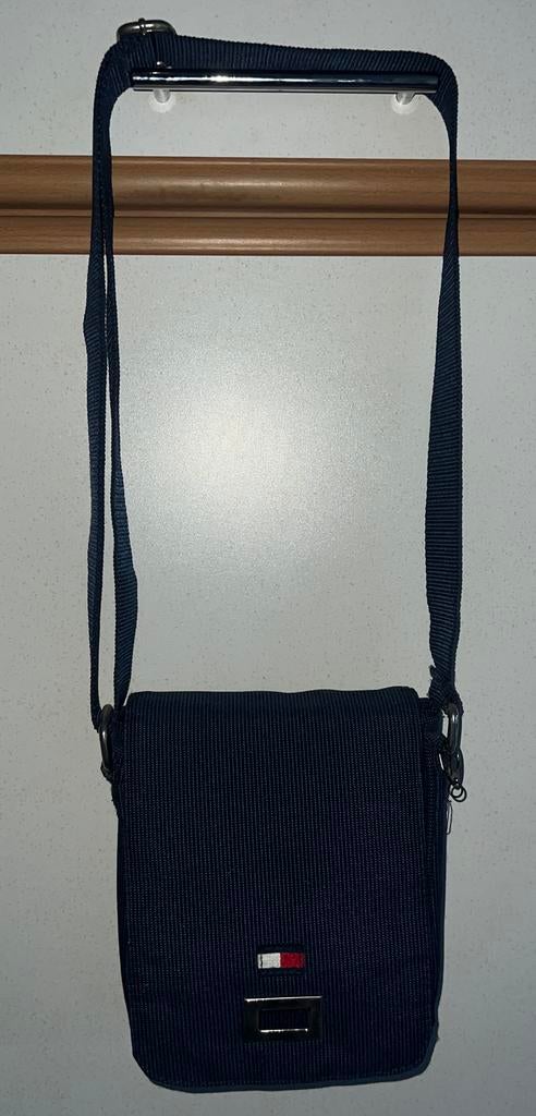 Tommy hilfiger schouder tas, Ophalen, Zo goed als nieuw, Blauw, Overige merken
