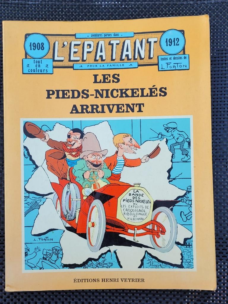 Les pieds-nickelés arrivent (Ed. Henri Veyrier - Rééd 1982), Enlèvement ou Envoi, Utilisé