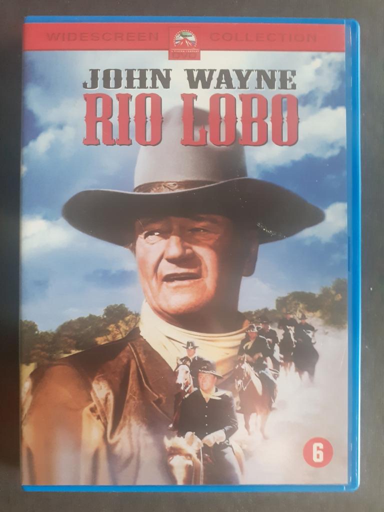 Rio Lobo (1970) John Wayne, Vanaf 6 jaar, Ophalen of Verzenden, 1960 tot 1980, Zo goed als nieuw
