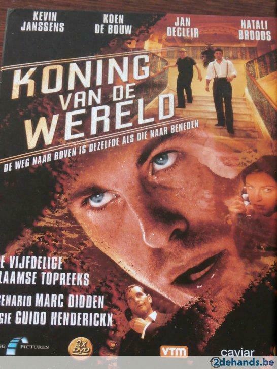 Koning van de wereld (3DVD's), Cd's en Dvd's, Alle leeftijden, Ophalen of Verzenden