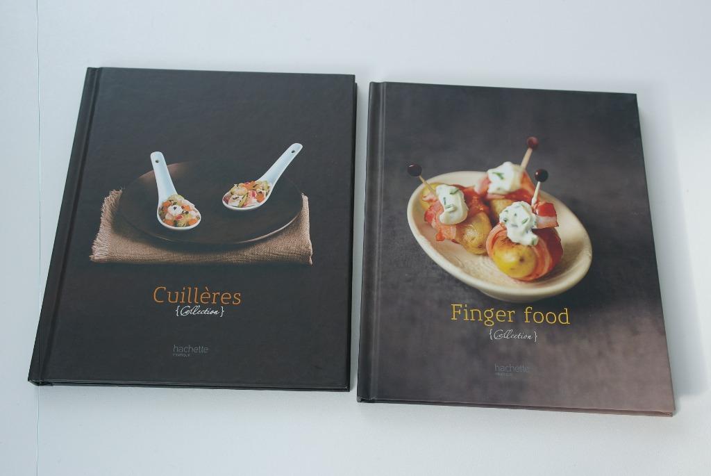 2 livres de cuisine finger food Hachette, Enlèvement ou Envoi, Comme neuf, Tapas, Snacks et Dim Sum