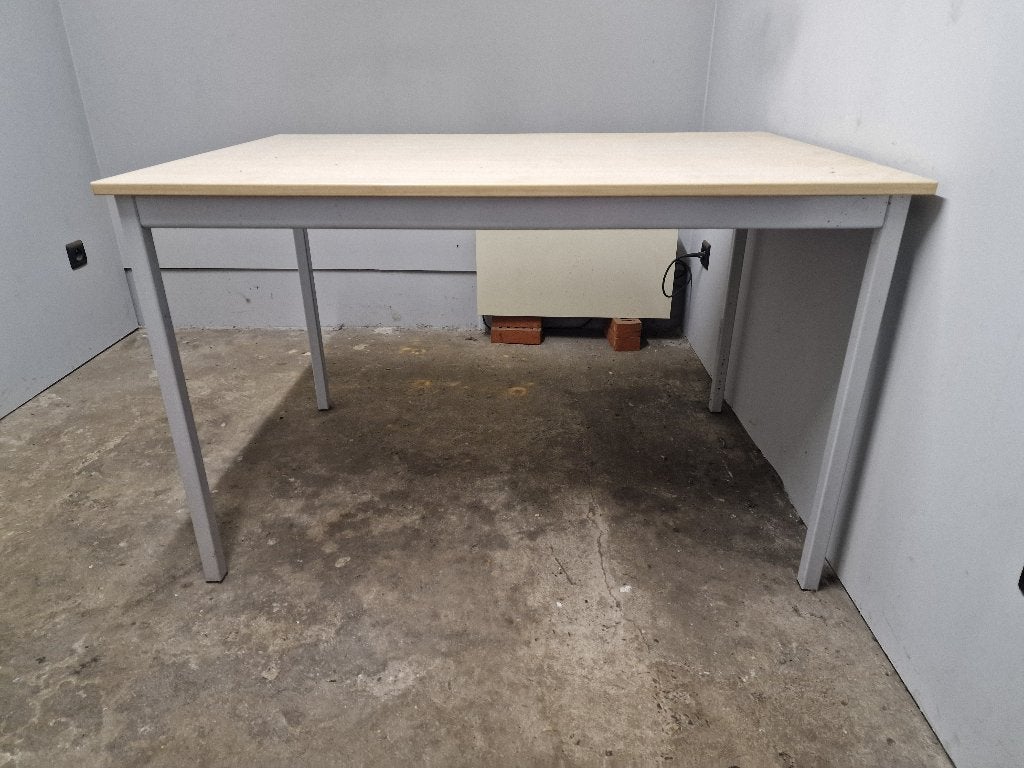 keukentafel, Huis en Inrichting, Tafels | Eettafels, Ophalen, 100 tot 150 cm, 50 tot 100 cm, Zo goed als nieuw
