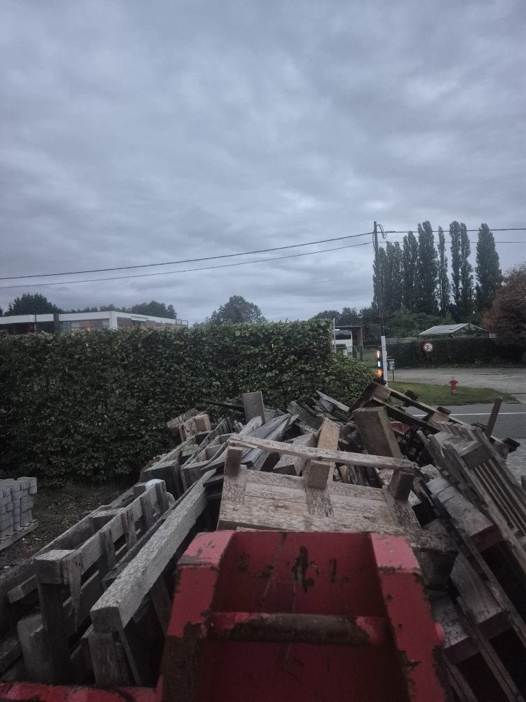 afval hout / palettenhout, 3 tot 6 m³
