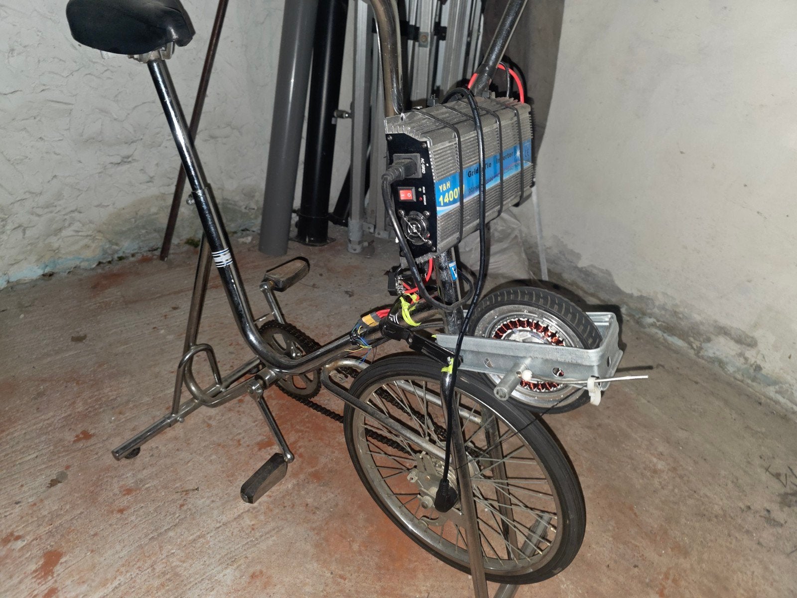 Unieke Human Power Generator - 650 W Prototype - Zelf stroom, Enlèvement ou Envoi