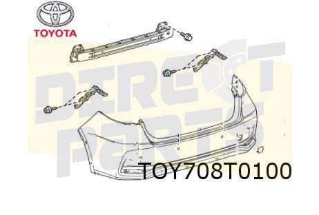 Toyota Corolla E21 (5/19-) (Sedan) achterbumperbalk Originee, Auto-onderdelen, -, Verzenden, -, Nieuw