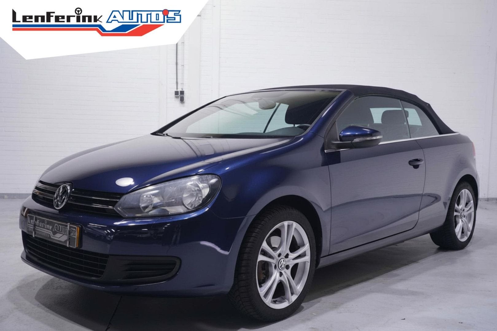 Volkswagen Golf Cabriolet 1.4 TSI comfort navigatie climate-, Autos, Achat, Noir, Golf, Electronic Stability Program (ESP)